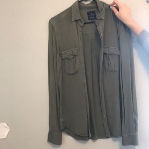 American eagle boyfriend shirt
